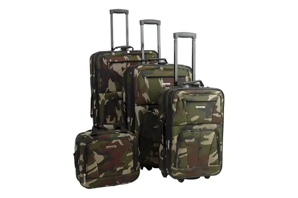 Rockland Journey Softside Upright Luggage Set, Expandable