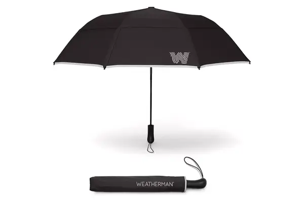 Amazon Weatherman Umbrella - Premium Collapsible Small Travel