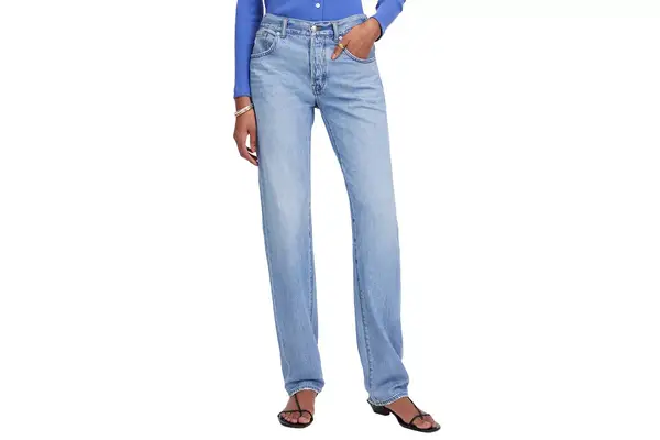 Madewell The Dean Easy Straight Jean