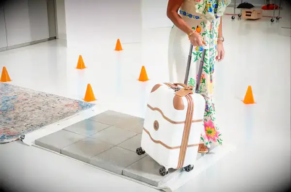 Woman wheels the Delsey CHATELET AIR 2.0 CARRY-ON - 21