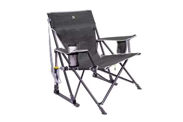 The leg rest lever on the GCI Outdoor Freeform Zero Gravity Lounger