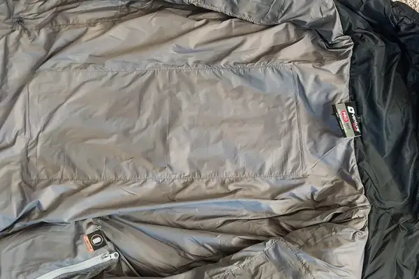 A close-up of the inside of the Venture Heat Men