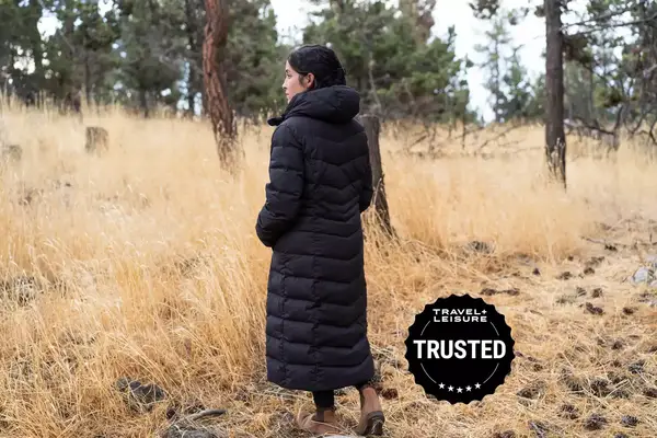 A woman wears an Ororo Soho Women