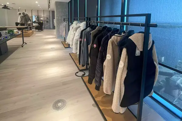 Canada Goose Arctic Program sign