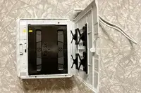 Open case of an Instax film cartridge