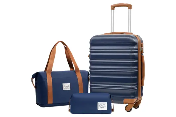 LONG VACATION Carry On Luggage Set