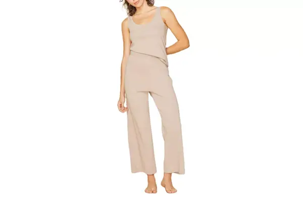 Subset Organic Cotton Easy Tank and Wide Leg Pants