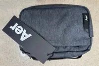 The Aer Travel Kit 2 with the tags on