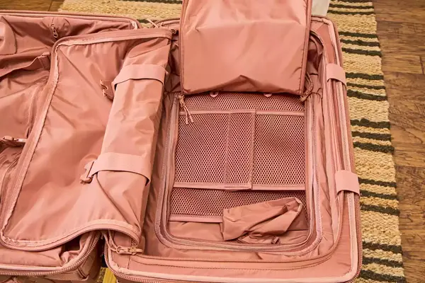 The pockets inside the Dagne Dover Smaller Seattle Carry-on Luggage 20.5 Inches