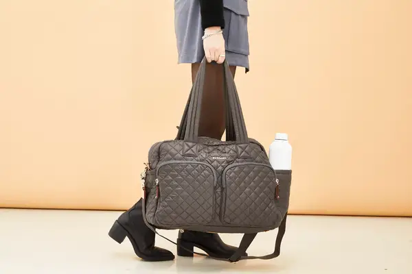 Person carrying the MZ Wallace Nik Duffel