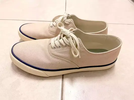 Sperry Unisex Classic CVO Sneakers on a tiled floor