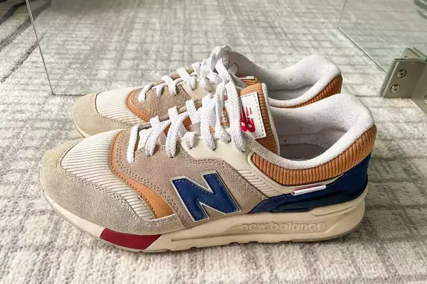 New Balance 997H V1 Sneakers on a carpeted floor