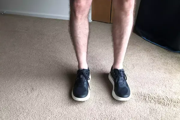 A close-up of a person