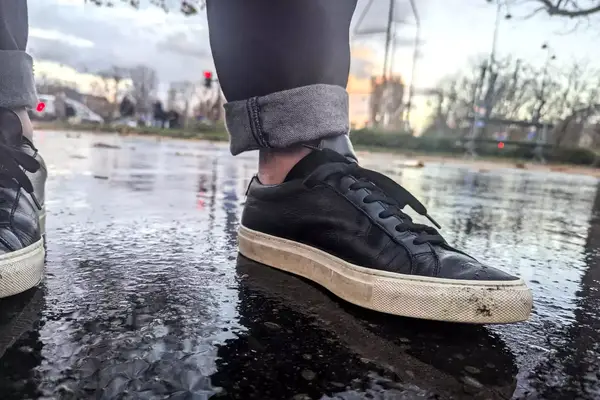 The inside of the Common Projects Men