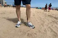 A man wearing the New Balance Men