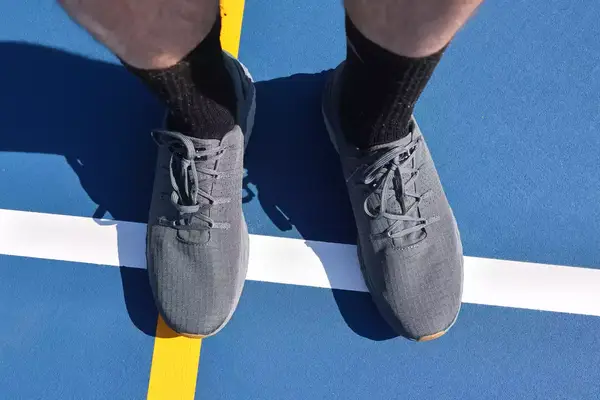 An arial-view of legs wearing the NOBULL Men