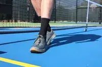 A close-up of legs wearing the NOBULL Men