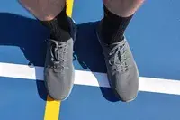 An arial-view of legs wearing the NOBULL Men