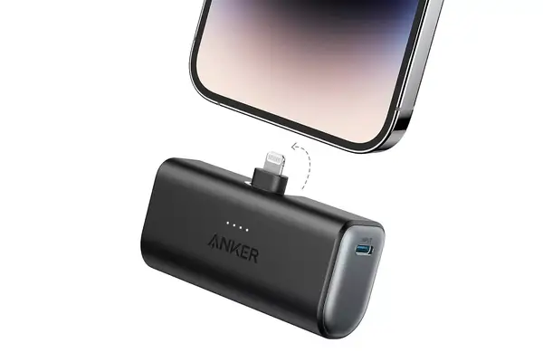 Anker Nano Portable Charger for iPhone, with Built-in MFi 