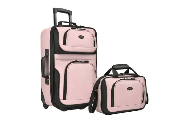  U.S. Traveler Rio Rugged Fabric Expandable Carry-on Luggage
