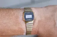 casio vintage watch matthew medendorp on wrist