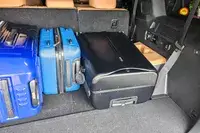 The MiaMily Check In packed in the trunk of a car