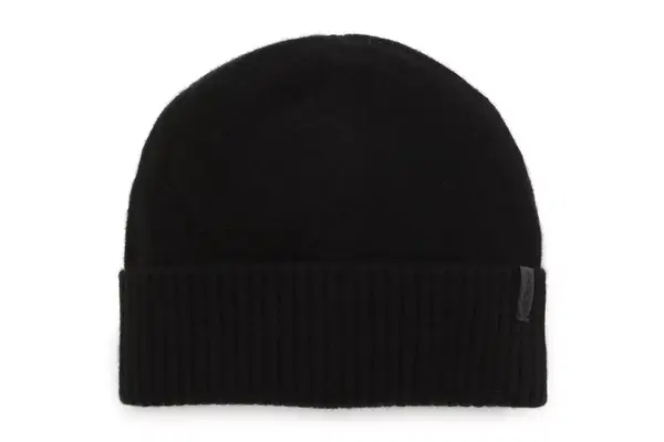 Boiled Cashmere Cuff Beanie
