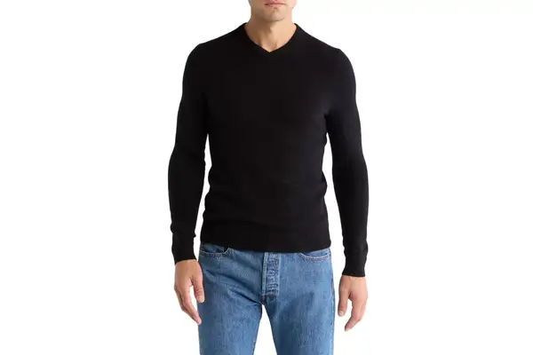 V-Neck Cashmere Sweater
