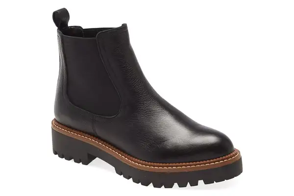 Nordstrom Rack Caslon Miller Water Resistant Lug Chelsea Boot