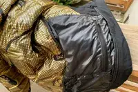 A close-up of the zipper of the Columbia Women