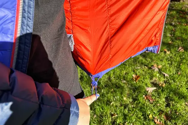 The adjustable strings on the Cotopaxi Women