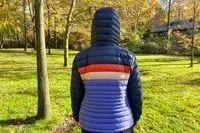 A person wearing the Cotopaxi Women