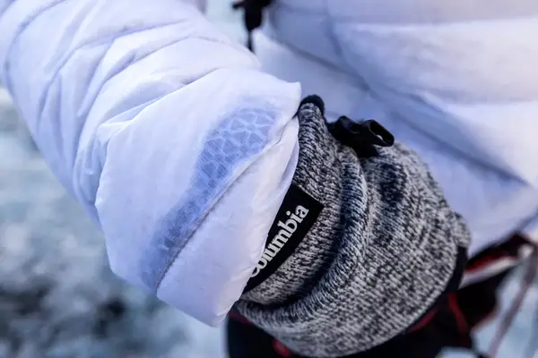 The sleeve on the Columbia Women