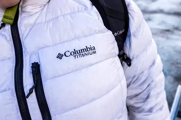 The logo on the Columbia Women