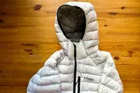 The hood on the Columbia Women