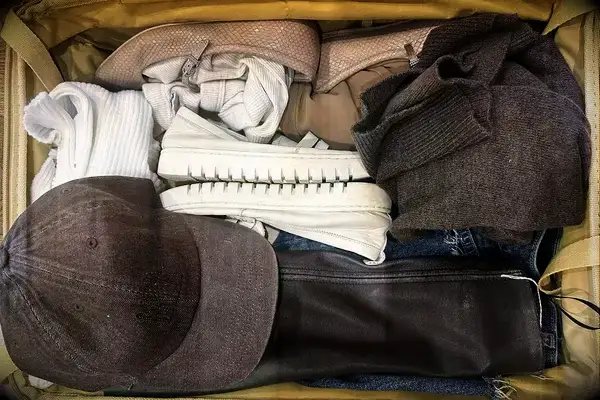 Packed suitcase with Comfy Loafers From an Oprah-approved Brand in fall 