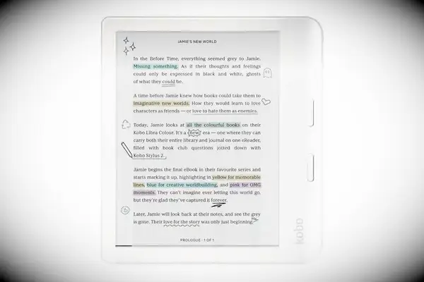 Kobo Libra Colour | eReader | 7 Glare-Free Colour E Ink Kaleido