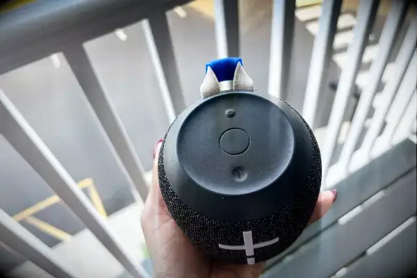 The bottom of the Ultimate Ears Wonderboom 3