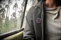 One side of person wearing Fjallraven Women