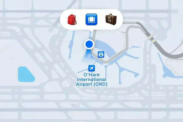 The Eufy SmartTrack Link app showing the location of a person
