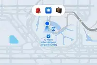 The Eufy SmartTrack Link app showing the location of a person