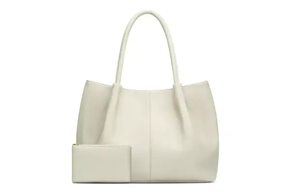 KKXIU Tote Bag for Women Vegan Leather Shoulder Purse Large Capacity Travel Bag