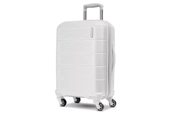  American Tourister Stratum 2.0 Expandable Hardside Luggage with Spinner Wheels, Carry-On
