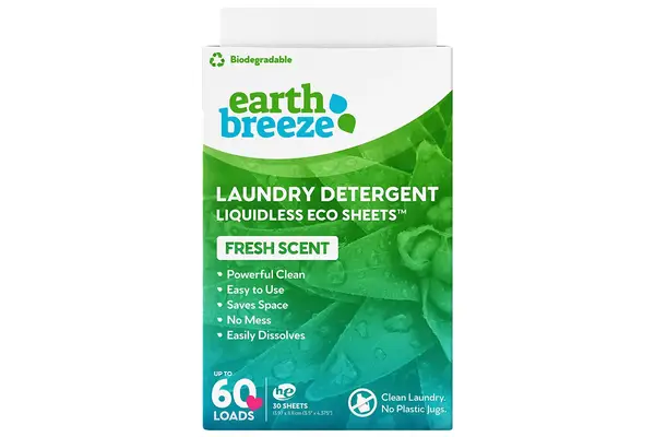 Earth Breeze Laundry Detergent Sheets