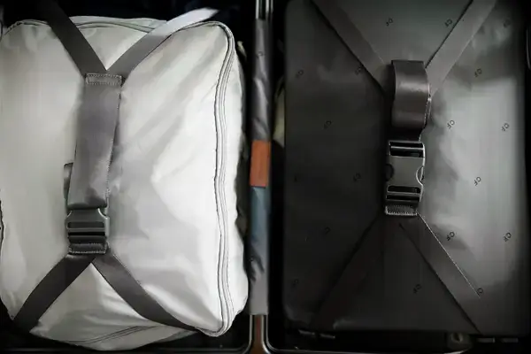 The packing process for Carl Friedrik The Carry-on X