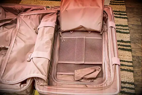 The pockets inside the Dagne Dover Smaller Seattle Carry-on Luggage 20.5 Inches