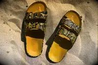 Freedom Moses Freedom Slides in sand