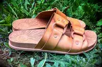 Reef Cushion Vera Cruz Slide in the grass