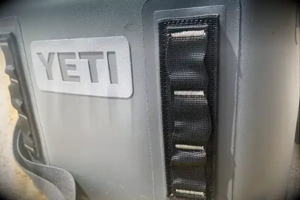 Close-up of the Yeti Hopper Flip 12 Soft Cooler