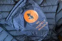 The Save The Duck Erion Packable Quilted Puff Jacket storage bag